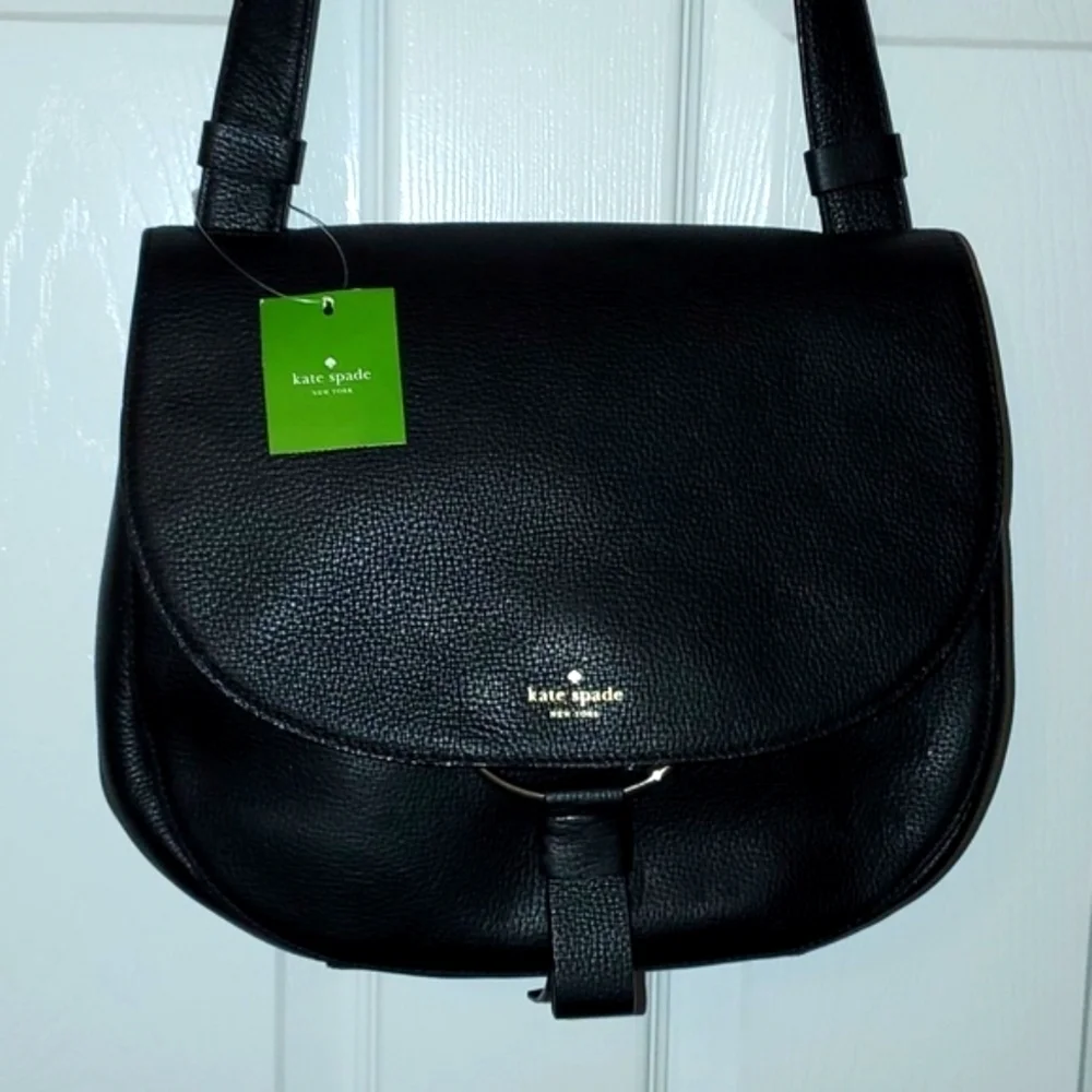 NWT Kate Spade New York Anikka Clarke Street Black Shoulder Bag Purse